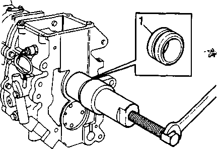 Задний картер (консоль) - КПП R380 тип А и В
